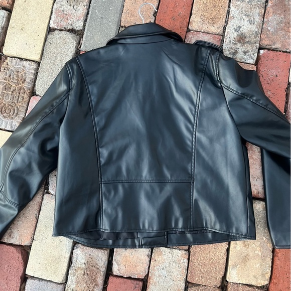 Nine West vegan leather jacket sz XL - Picture 8 of 8